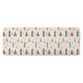 thumbnail image 1 of Beige Christmas Tree Pattern Kitchen Rug Mat,Kitchen Runner Rugs Non Skid Washable,Decorative Kitchen Floor Mats for Kitchen,Sink,Laundry,17"x47.2", 1 of 7