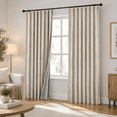Beige Color Blackout Curta90 Inch Long 2 Panels 50 Wide - Walmart.com