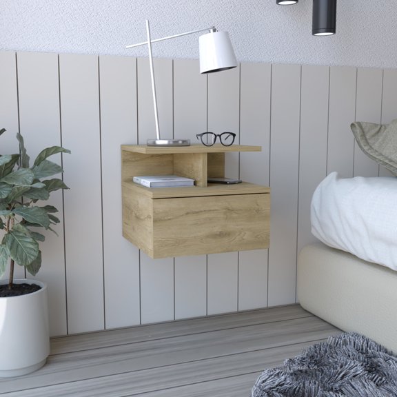 Beige Color with Multiple Shelves - Easy Assembly in Bedroom - Bedroom Furniture - Convenient Storage for Essentials