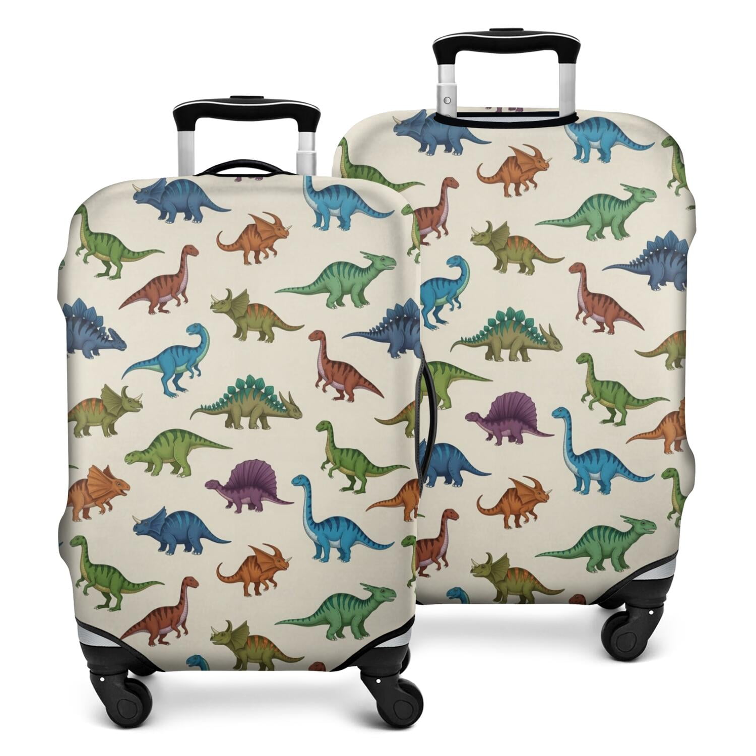 Diamond Colorful Print Pattern Luggage Cover Protector main image 1