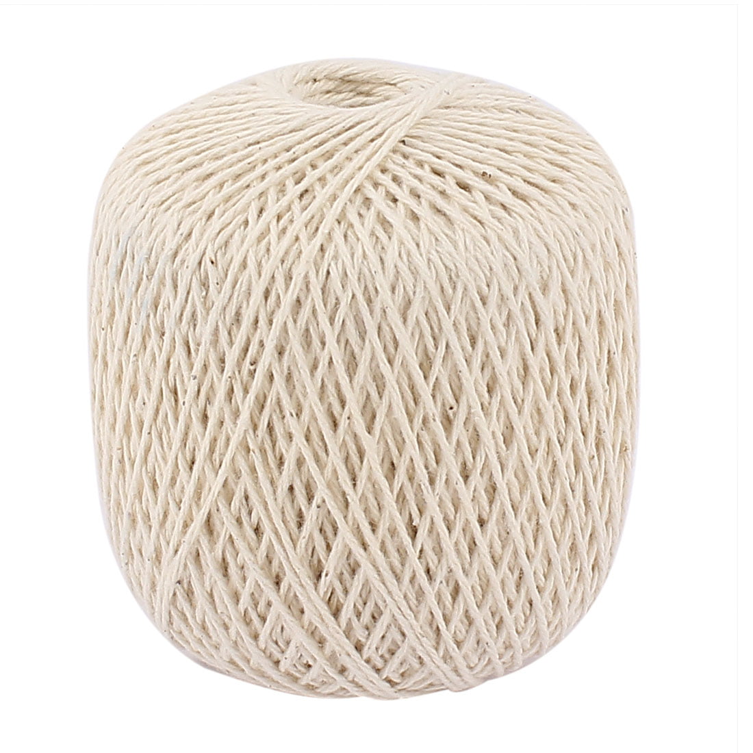 Beige Cotton Packaging Label Binding Sewing Twine String Rope 100M