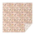 thumbnail image 1 of Beige Cow Checker Pattern Square Tablecloth,Waterproof Square Table Cover,Wipeable Spillproof Washable Table Cover for Home Kitchen Party Decor 42"X42"(107x107cm), 1 of 6