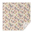 thumbnail image 1 of Beige Cow Flower Pattern Square Tablecloth,Waterproof Square Table Cover,Wipeable Spillproof Washable Table Cover for Home Kitchen Party Decor 42"X42"(107x107cm), 1 of 6