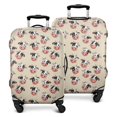 thumbnail image 1 of Beige Cow Head Pattern Luggage Cover Fashion Suitcase Cover Baggage Covers Fit 25-28 Inch Luggage (Go Travel), 1 of 5