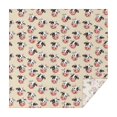 thumbnail image 1 of Beige Cow Head Pattern Square Tablecloth,Waterproof Square Table Cover,Wipeable Spillproof Washable Table Cover for Home Kitchen Party Decor 52"x52"(132x132cm), 1 of 6