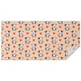 thumbnail image 1 of Beige Cow Heart Pattern Rectangle Tablecloth 60"x120",Waterproof Polyester Rectangle Table Cloth, Wipeable Spillproof Polyester Tablecloth for Dining, Camping, Indoor and Outdoor, 1 of 6