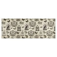 thumbnail image 1 of Beige Curiosity Shoppe Pattern Kitchen Rug Mat,Kitchen Runner Rugs Non Skid Washable,Decorative Kitchen Floor Mats for Kitchen,Sink,Laundry,17"X47", 1 of 5