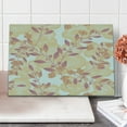 thumbnail image 1 of Beige Cutting Board, Pastel Berry Branches Autumn Spring Repetitive Vegetative Fresh Seasonal Graphic, Decorative Tempered Glass Cutting and Serving Board, Large Size, Pink Peach, by Ambesonne, 1 of 1