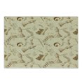thumbnail image 1 of Beige Cutting Board, Various Sized Chess Game Pieces Players in Vintage Style Retro Background Urban Bohemian, Decorative Tempered Glass Cutting and Serving Board, Small Size, Beige, by Ambesonne, 1 of 1