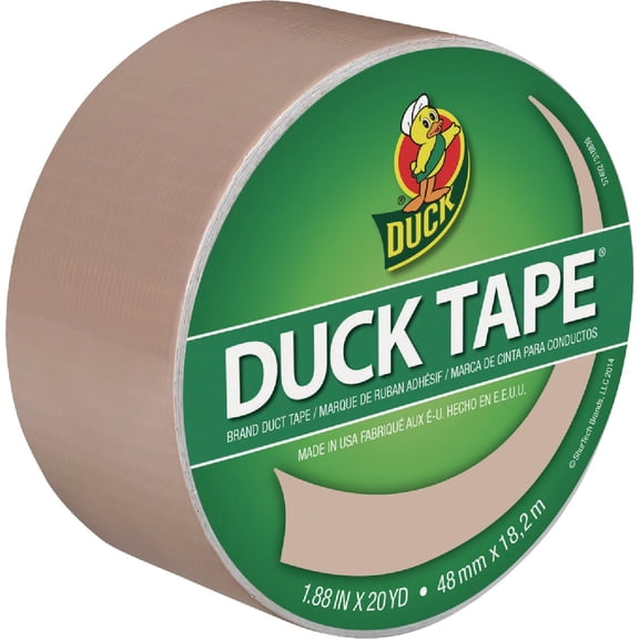 ShurTech Beige Duck Tape Cookie Dough Ducting Tape - 1.88 In x 20 Yds - Pack of 1