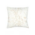 thumbnail image 1 of Beige English Garden Linen Euro Pillow 26x26 Down Alternative, 1 of 1