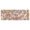 thumbnail image 1 of Beige Floral and Paisley Pattern Kitchen Rug Mat,Kitchen Runner Rugs Non Skid Washable,Decorative Kitchen Floor Mats for Kitchen,Sink,Laundry,17"X47", 1 of 5