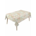 thumbnail image 1 of Beige Flowers Table Cloth, Farmhouse Botanical Floral Green Leaves Waterproof Tablecloth for Rectangle Tables, Reusable Washable Fabric Table Cover for Restaurant Kitchen Dining Tables 54"x108", 1 of 6