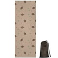 thumbnail image 1 of Beige Football and Stars Pattern Hot Yoga Mat Towel Non Slip for Hot Yoga - Quick-Drying Yoga Mat Cover with 4 Corner Pockets with Travel Bag - Hot Yoga Towel Non Slip 70"x26", 1 of 6
