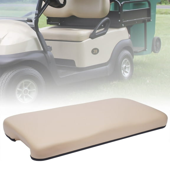 Beige Front Seat Bottom Assembly for Club Car Precedent Golf Carts (2004+) - Durable Replacement for Gas & Electric Models