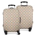 thumbnail image 1 of Beige Geometric Pattern Luggage Cover Fashion Suitcase Cover Baggage Covers Fit 25-28 Inch Luggage (Go Travel), 1 of 5