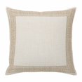 thumbnail image 1 of Beige Geometric Pillow Covers 18x18 Inch, Brown Greek Key Design Burlap Modern Art Linen Pillowcase with Invisible Zipper, Decorative Throw Pillow Covers Cushion Case for Couch Sofa Bed Living Room, 1 of 9