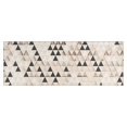 thumbnail image 1 of Beige Geometric Triangle Pattern Kitchen Rug Mat,Kitchen Runner Rugs Non Skid Washable,Decorative Kitchen Floor Mats for Kitchen,Sink,Laundry,17"X47", 1 of 5