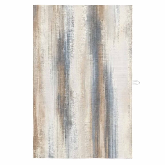 Beige Gray Kitchen Towels, Absorbent Microfiber Kitchen Dish Hand Tea Bath Towel, Abstract Grunge Mottled Neutral Texture Quick Dry Cleaning Cloth Dishclothes Decorative Sets, (1-PC, 18x28)