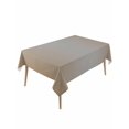 thumbnail image 1 of Beige Gray Ombre Table Cloth, Modern Gradient Abstract Art Waterproof Tablecloth for Rectangle Tables, Reusable Washable Fabric Table Cover for Restaurant Kitchen Dining Tables 54"x108", 1 of 6