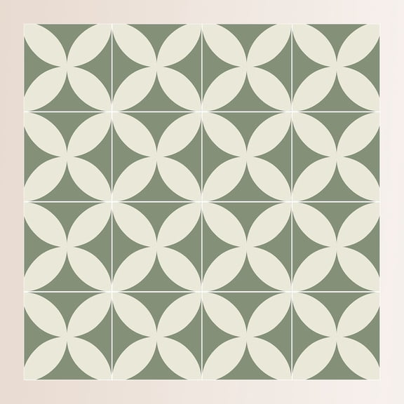 Beige Green Peel and Stick Wallpaper Boho Modern Geometric Wall Paper Removable Self Adhesive Wallpaper for Bathroom Kitchen Backsplash Waterproof Green Contact Paper for Cabinets Vinyl