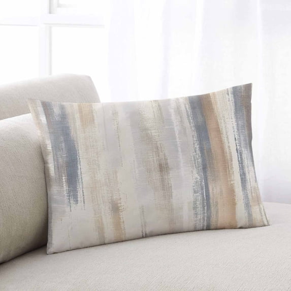 Beige Grey Lumar Pillow Covers,Abstract Mottled Art Retro Modern Painting Soft Breathable Throw Pillow Cases with Invisible Zipper,Decorative Pillowcase Pillows Protectors for Sofa Bed Chair 16"x24"