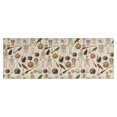 thumbnail image 1 of Beige Halloween Skull Pumpkin Cat Pattern Kitchen Rug Mat,Kitchen Runner Rugs Non Skid Washable,Decorative Kitchen Floor Mats for Kitchen,Sink,Laundry,17"X47", 1 of 5