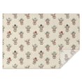 thumbnail image 1 of Beige Highland Cow Hat Scarf Pattern Rectangle Tablecloth 60"x84",Waterproof Polyester Rectangle Table Cloth, Wipeable Spillproof Polyester Tablecloth for Dining, Camping, Indoor and Outdoor, 1 of 5
