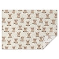 thumbnail image 1 of Beige Highland Cow Pattern Rectangle Tablecloth 60"x84",Waterproof Polyester Rectangle Table Cloth, Wipeable Spillproof Polyester Tablecloth for Dining, Camping, Indoor and Outdoor, 1 of 5