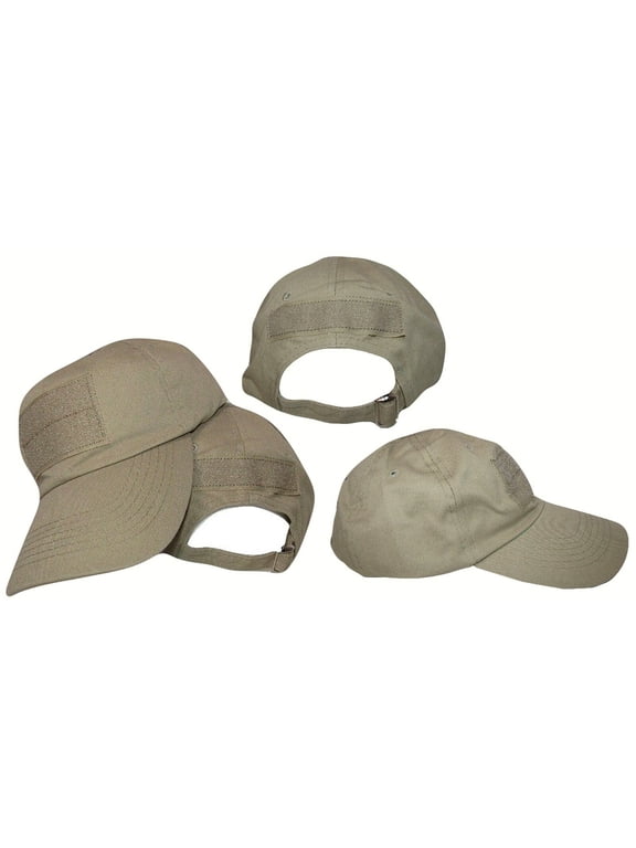 Beige Khaki Desert Operator Operators Tactical Cap Hat Patch adjustable str
