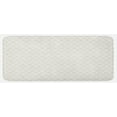 thumbnail image 1 of Beige Kitchen Mat, Delicate Retro Style Shaped Horizontal Rows Classical Elements Antique Pattern, Plush Decorative Kitchen Mat with Non Slip Backing, 47" X 19", Eggshell White, by Ambesonne, 1 of 1