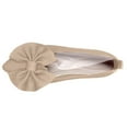 thumbnail image 1 of Beige Ladies Flat Footwear With Bow Accents For Everyday Wear Comfortable Fit And Lightweight For Daily Activities, 1 of 9