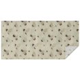 thumbnail image 1 of Beige Leaf Butterfly Pattern Rectangle Tablecloth 60"x120",Waterproof Polyester Rectangle Table Cloth, Wipeable Spillproof Polyester Tablecloth for Dining, Camping, Indoor and Outdoor, 1 of 6