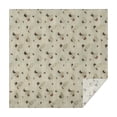 thumbnail image 1 of Beige Leaf Butterfly Pattern Square Tablecloth,Waterproof Square Table Cover,Wipeable Spillproof Washable Table Cover for Home Kitchen Party Decor 42"X42"(107x107cm), 1 of 6