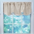 thumbnail image 1 of Beige Leaf Print Window Valance, 1 of 1