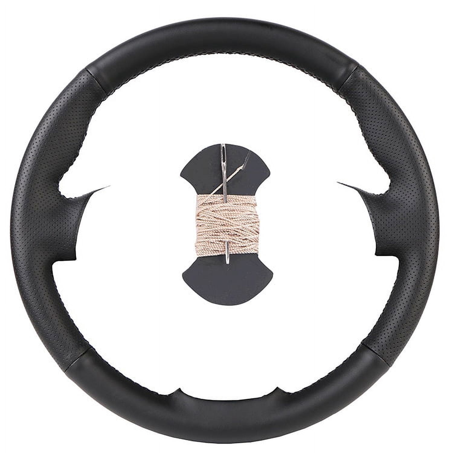 DIY Stitched Steering Wheel Cover For Toyota Tacoma, 4Runner, Land Cruiser - Custom Fit