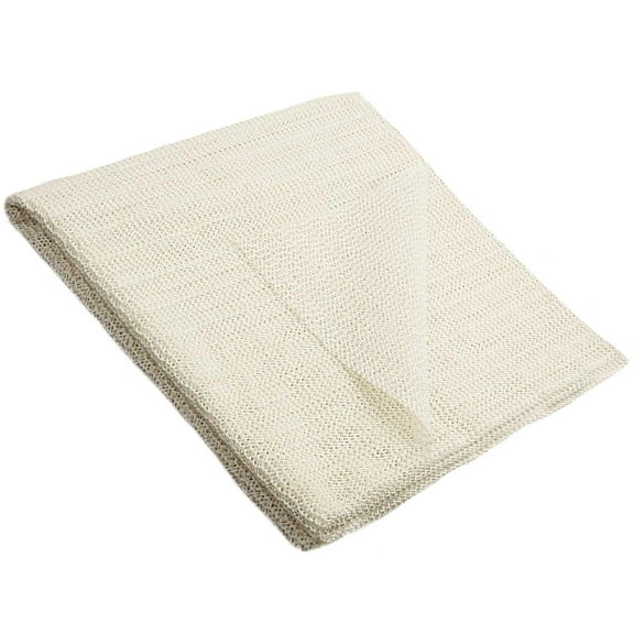 Beige Non Slip Strong Hold Firm Grip Rug Pad (0.125")