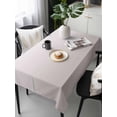 thumbnail image 1 of Beige Ombre Tablecloth Rectangle Table Cloth 60x120,Waterproof Outdoor Table Cloth Covers Decorative Table Protector,White Gradient Modern Abstract Art Washable Table Cover for Kitchen Dinning Party, 1 of 8