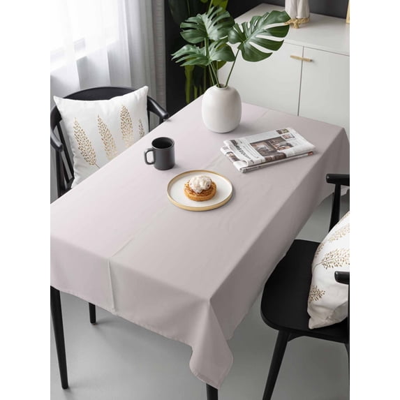 Beige Ombre Tablecloth Rectangle Table Cloth 60x120,Waterproof Outdoor Table Cloth Covers Decorative Table Protector,White Gradient Modern Abstract Art Washable Table Cover for Kitchen Dinning Party
