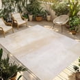 thumbnail image 1 of Beige Outdoor Rug 6x9 Ft - Reversible Patio Rug Outdoor Camping Rugs, Retro Oil Painting Modern Abstract Art Aesthetics Indoor Outdoor Area Rugs, Non-Slip Outdoor Carpet Runner for Deck/Porch, 1 of 8