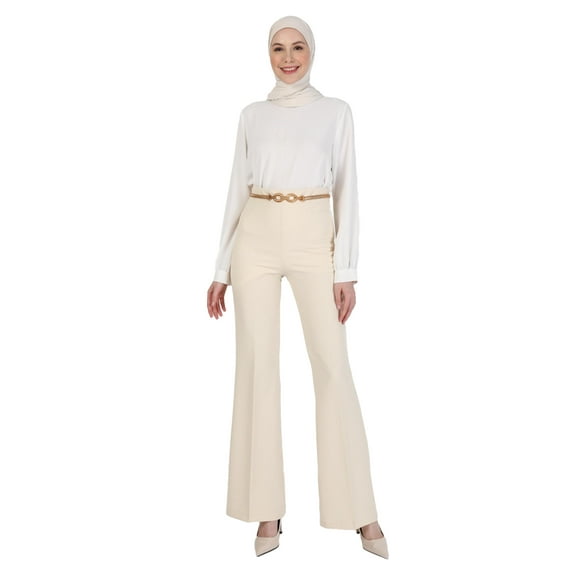 Beige - Pants - Refka