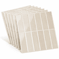 Beige Peel and Stick Backsplash Tiles, Thicker Design, 12.36 x 12.20 x ...