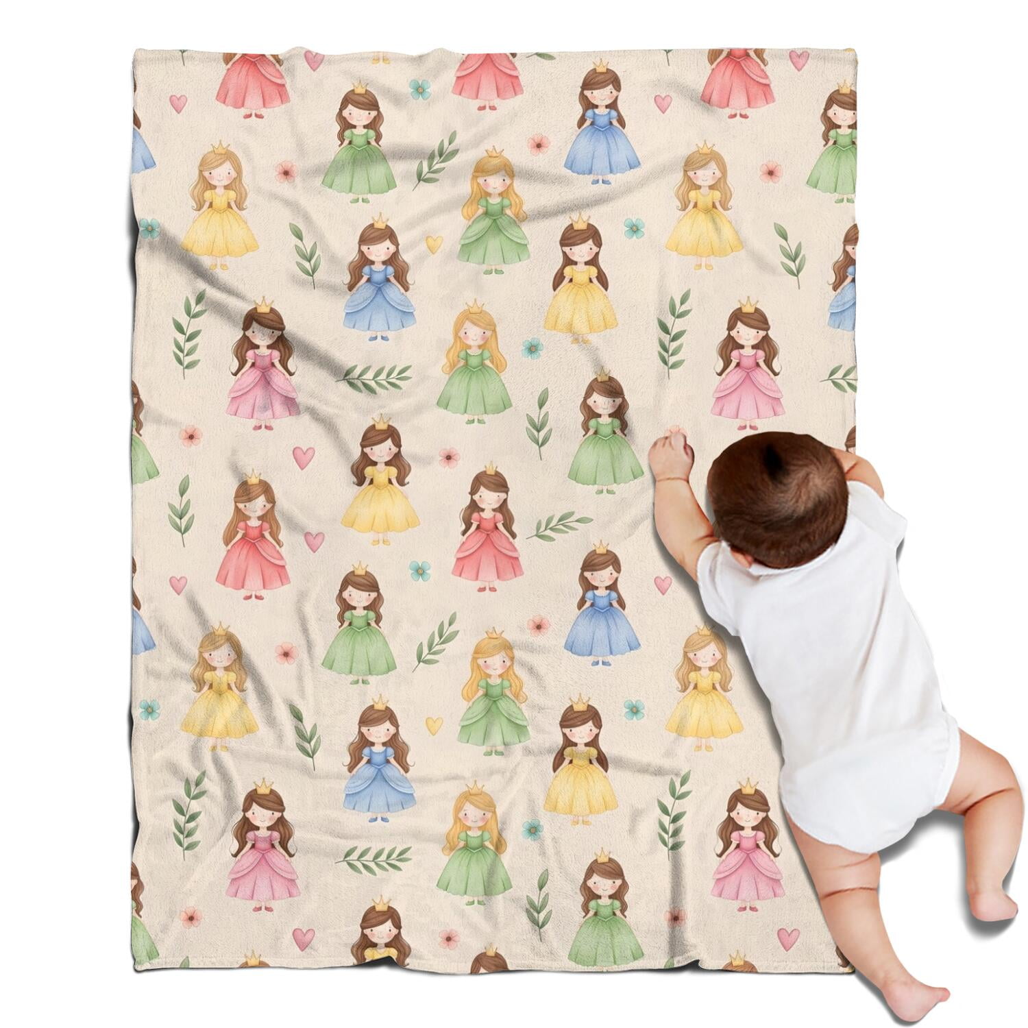 strapless open back dress Disney Princess No-Sew Blanket  Fashion Angels