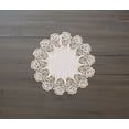 thumbnail image 1 of Beige Rose Lace Doily (11" Round), 1 of 4
