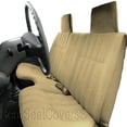 thumbnail image 1 of Beige Seat Covers made to fit 1995-2004 Tacoma Regular Cab 4 Wheel Drive High Back Bench with Molded Headrests Large Shifter Cutout, 1 of 3