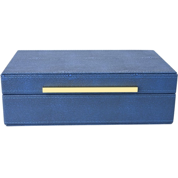 Beige Shagreen box Faux Leather Decorative Boxes,Keepsake And Memory Storage Decorative Boxes with Lids