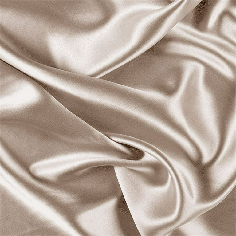 Beige Silk Crepe Back Satin, Fabric Sold By the Yard - Walmart.com