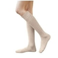 thumbnail image 1 of Beige Socks Women's Stockings Calf Socks Winter Warmth Casual Soft Adult Socks Home Socks Winter Gifts Carpet Socks, 1 of 5