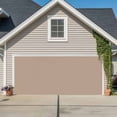 thumbnail image 1 of Beige Solid Color Garage Door Cover Banner 6 x 13 FT, Aesthetics Contemporary Luxury Garage Door Curtains Backdrop with Grommets for Indoor Outdoor Wall Party Porch Yard Decorations Background, 1 of 9