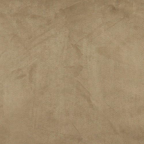 Beige Solid Microsuede Microfiber Suede Ultra Durable Upholstery Grade Fabric by The Yard - SKU: Dotson Mushroom$$Art & Craft